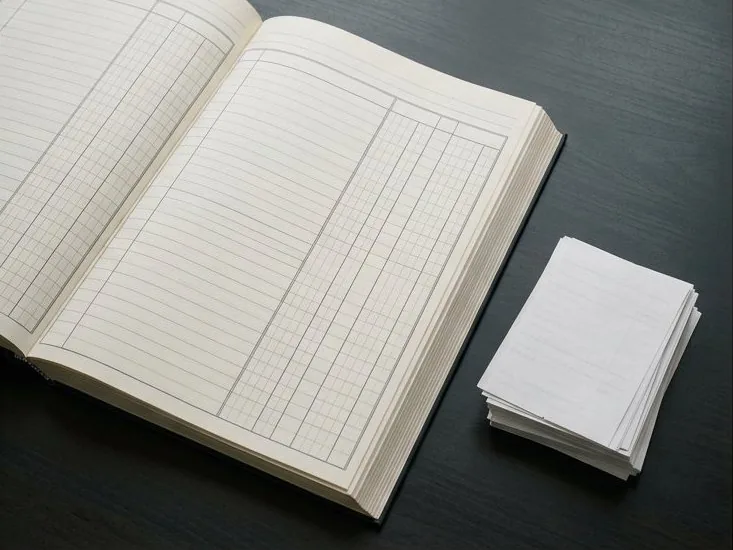 A legal ledger kept current